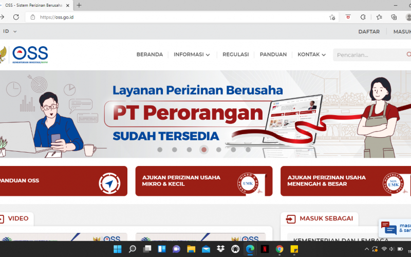 Surat Keterangan Usaha Online