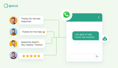 WhatsApp chatbot memungkinkan Anda untuk merespon pelanggan lebih cepat. Sehingga menjaga loyalitas pelanggan tidak menjadi kendala sekarang.