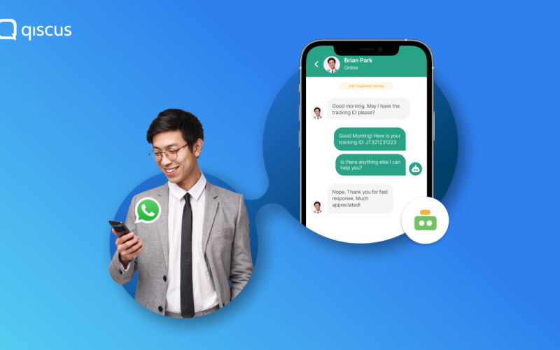 Merawat lead generation akan lebih mudah dengan menggunakan WhatsApp Chatbot