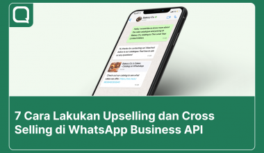 Upselling dan cross selling dengan WhatsApp Business API