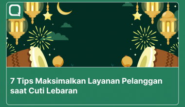 Layanan pelanggan saat cuti lebaran