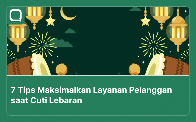 Layanan pelanggan saat cuti lebaran