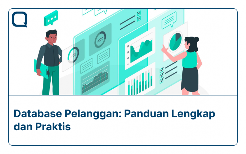 Gambar yang mewakili artikel yang akan menjelaskan apa itu database pelanggan.