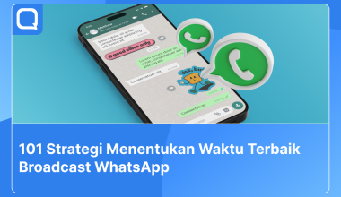 Waktu terbaik kirim broadcast WhatsApp.