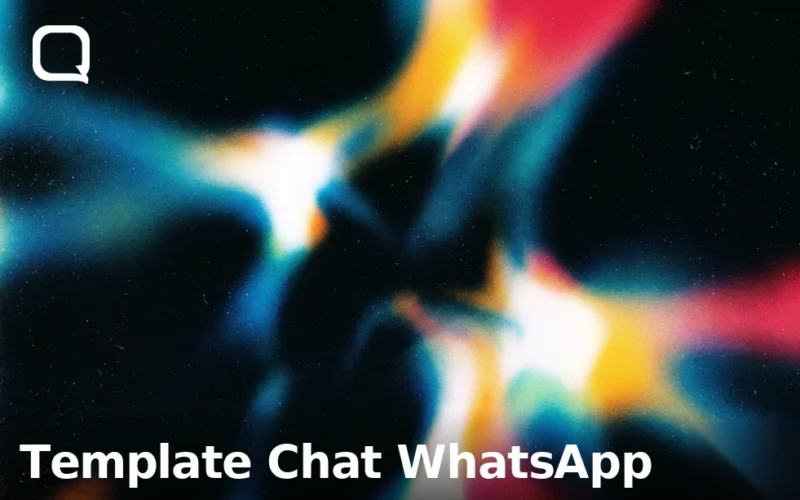 Template chat WhatsApp.