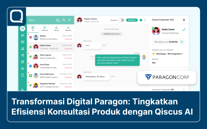 Paragon AI Agent di Event BST