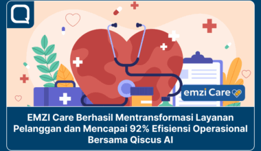 EMZI Care Berhasil Mentransformasi Layanan Pelanggan dan Mencapai 92% Efisiensi Operasional Bersama Qiscus AI