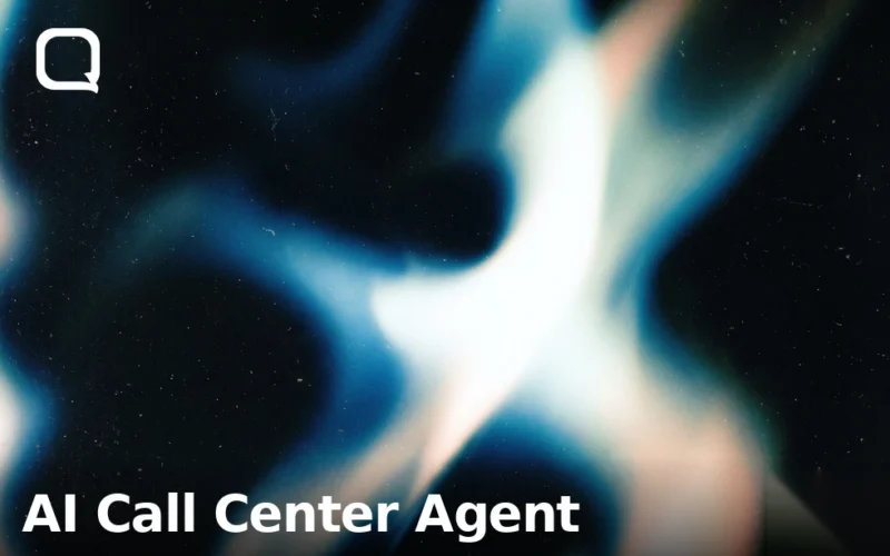 AI call center agent.