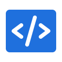 Icon Coding Blue