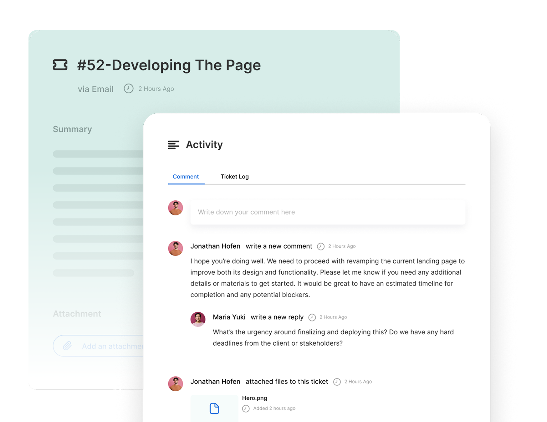 Qiscus Helpdesk is equipped with a Complete Recorded Ticket History