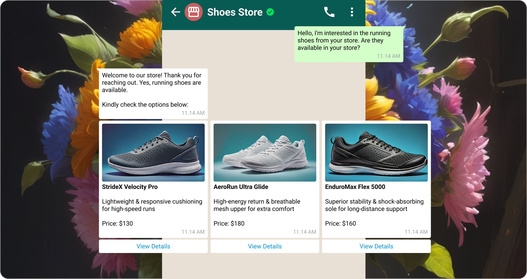 Drive conversions on WhatsApp with interactive