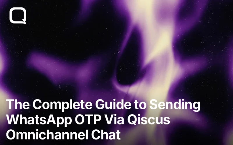 whatsapp otp qiscus omnichannel chat