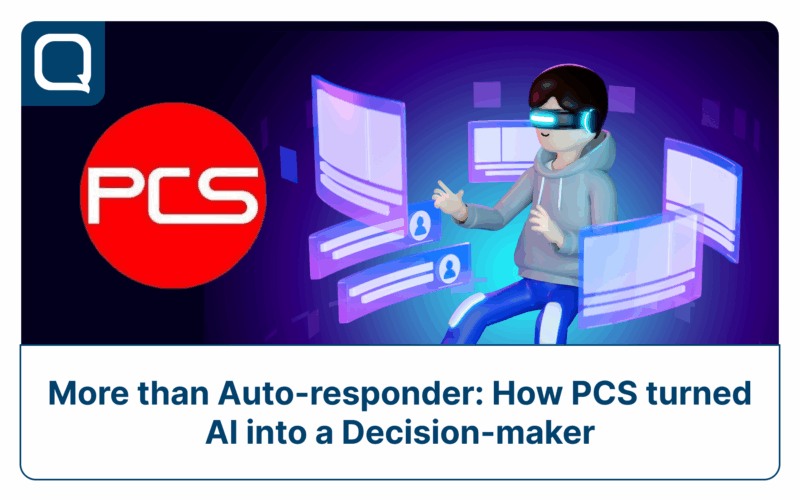 How PCS turned AI into a Decision maker with Qiscus AI