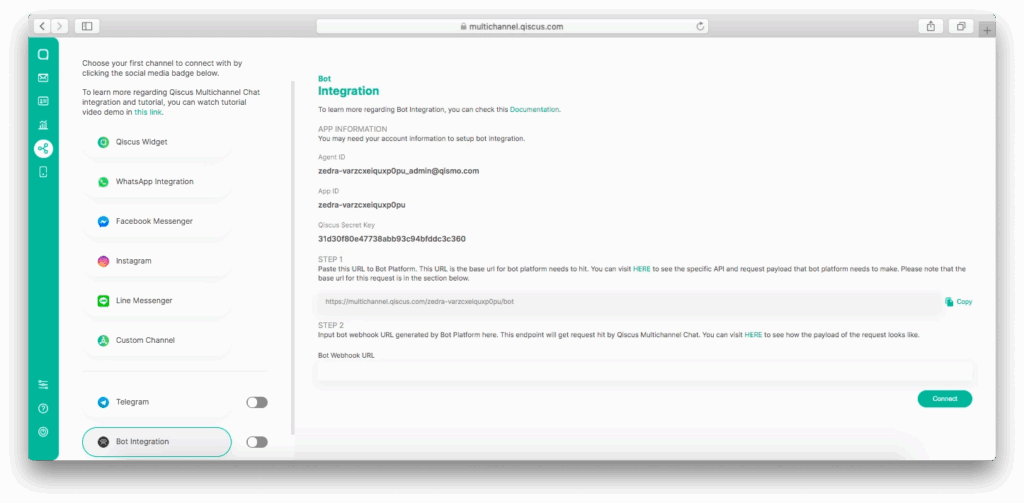 Centralized communication with Qiscus Omnichannel Chat.