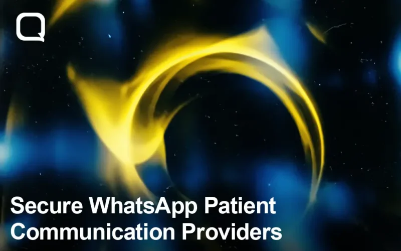 secure whatsapp patient communication providers