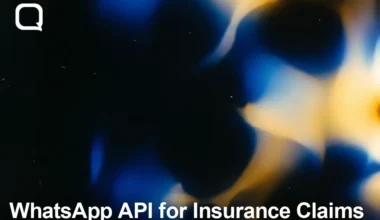 whatsapp api for insurance claims