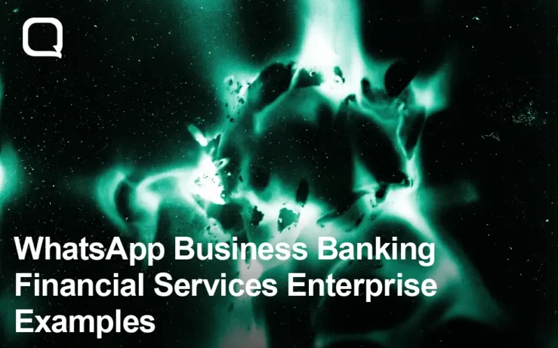 whatsapp business banking financial services enterprise examples